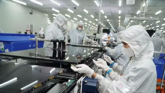 Sản xuất tại Công ty Trách nhiệm hữu hạn Công nghệ Coretronic Việt Nam - một trong những dự án công nghệ cao khu vực phía đông Thành phố Hồ Chí Minh. (Ảnh: CTV)