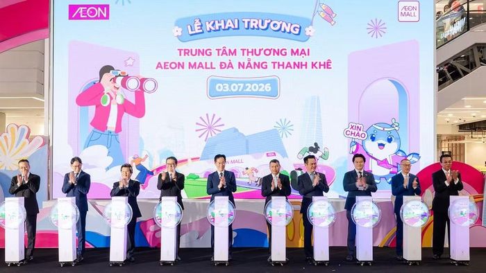 Chính thức khai trương Aeon Mall Đà Nẵng Thanh Khê.
