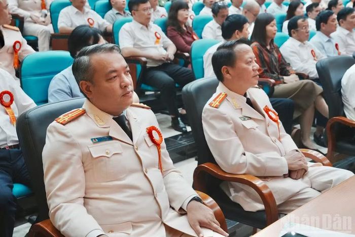 Lãnh đạo Công an tỉnh Lạng Sơn dự Lễ Kỷ niệm.