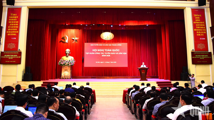 Quang cảnh hội nghị tập huấn. 