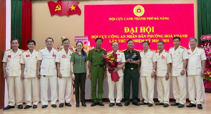 Ra mắt Ban chấp hành Chi hội Cựu Công an nhân dân phường Hòa Khánh lần thứ I, nhiệm kỳ 2026-2031.