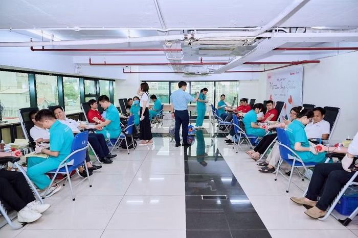 Ngày 2/7/2026, chương trình hiến máu “Một giọt máu, Một tấm lòng GELEX” được tổ chức thành công tại Hà Nội