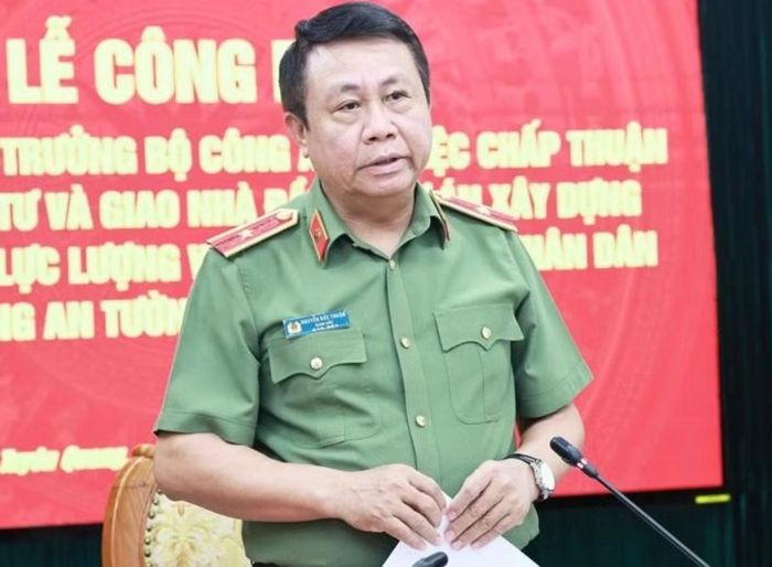 Thiếu tướng Nguyễn Đức Thuận, Giám đốc Công an tỉnh Tuyên Quang.