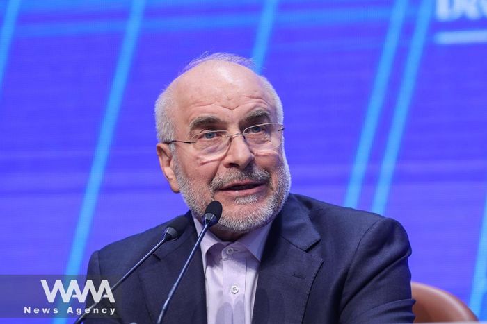 Chủ tịch Quốc hội Iran Mohammad Bagher Qalibaf. Ảnh: WANA