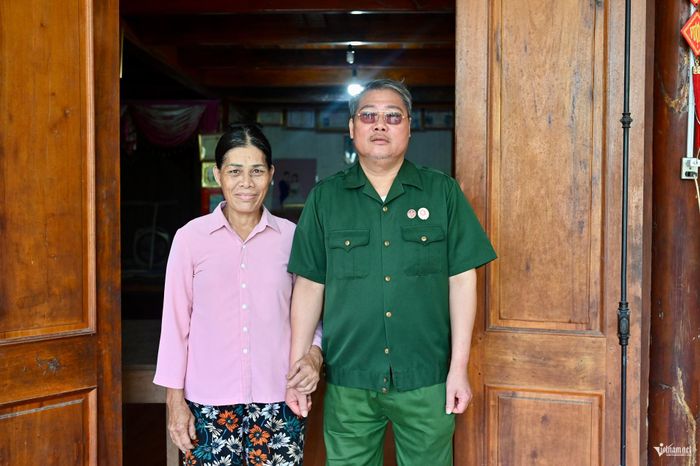 Bà Ma Thị Hài rất tự hào về chồng
