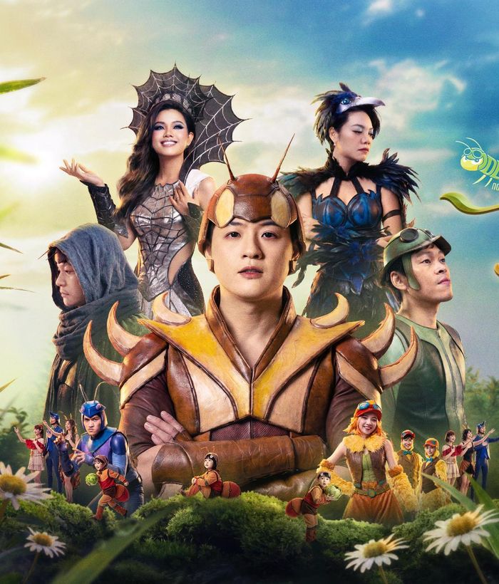 Thanh Duy, Phương Vy gây chú ý với tạo hình độc đáo. Ảnh: NVCC