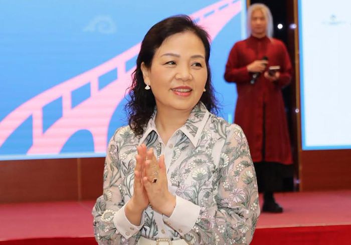 Tiến sĩ Ngô Phương Lan, Chủ tịch Hiệp hội Xúc tiến phát triển Điện ảnh Việt Nam, Trưởng BTC DANAFF. 