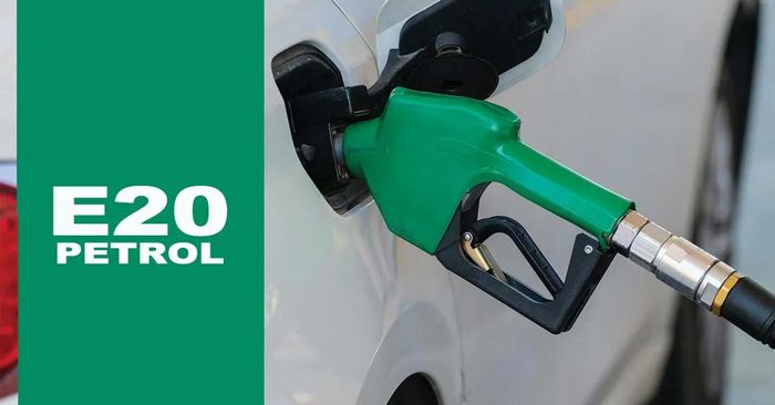 Xăng E20 chỉ chứa 20% ethanol và 80% xăng. 