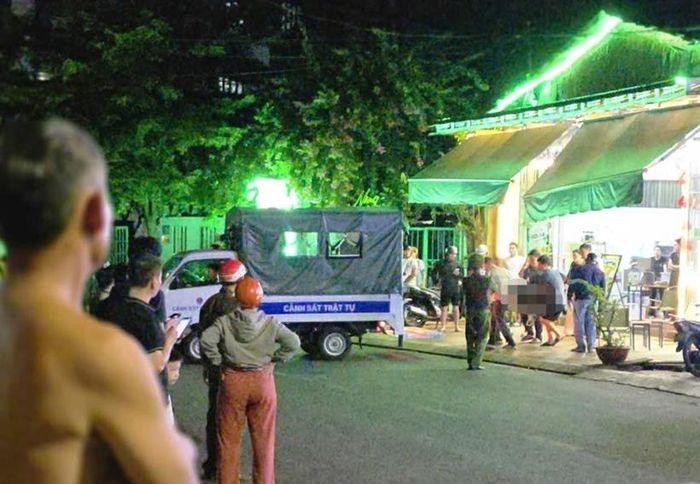 Hiện trường xảy ra vụ việc.