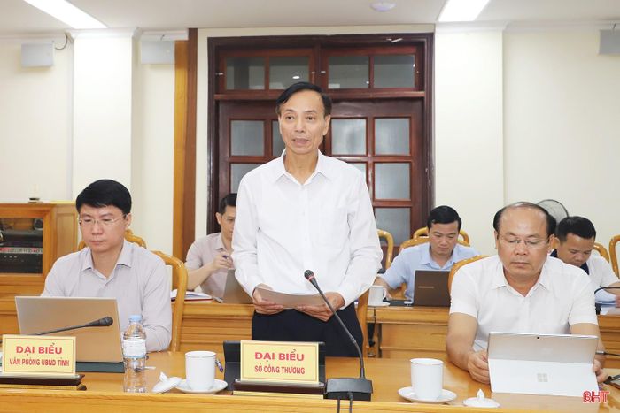 Giám đốc Sở Công Thương Lê Trung Phước đề xuất Bộ Công Thương xem xét bổ sung, điều chỉnh các dự án nguồn, lưới điện vào Quy hoạch điện VIII điều chỉnh.