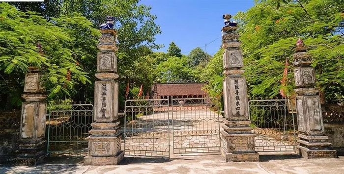 Đền Thượng - Di tích cấp quốc gia tại xã Quỳnh Phú. (Nguồn: Cổng Thông tin Điện tử tỉnh Nghệ An)