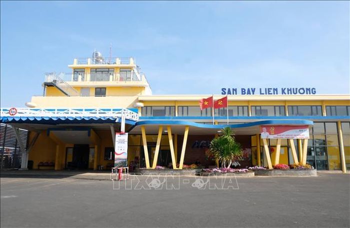 Cảng hàng không quốc tế Liên Khương. Ảnh tư liệu: Nguyễn Dũng/TTXVN