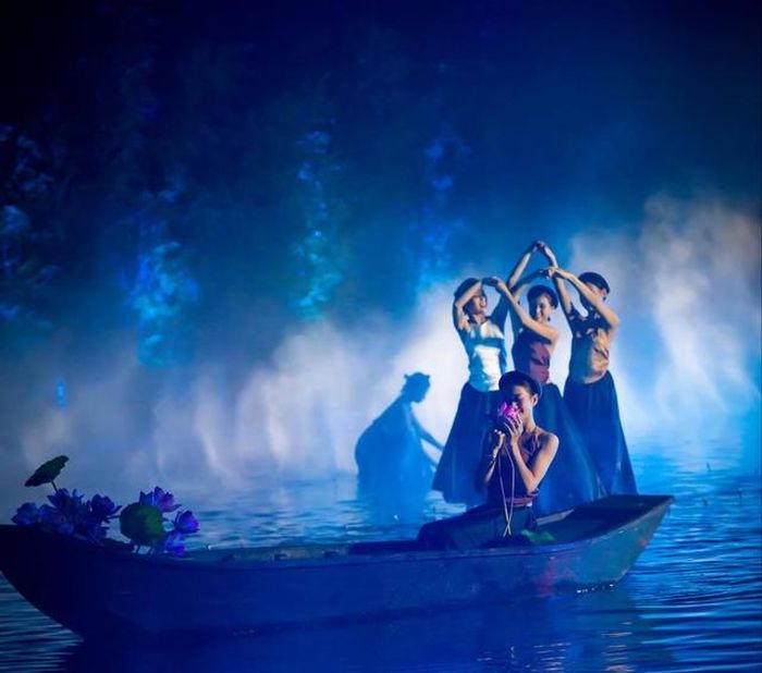 Phân cảnh trong show Tinh hoa Bắc Bộ.