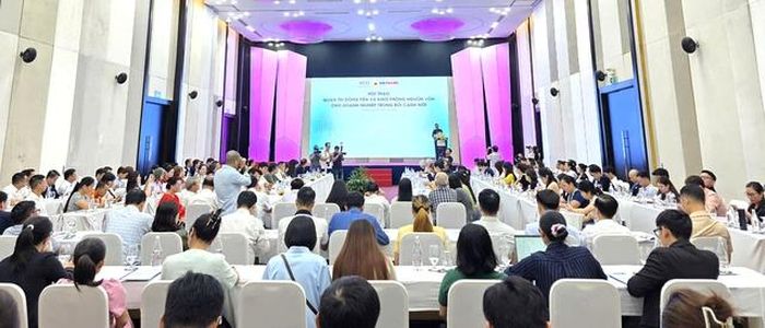 Nhu cầu vốn và bài toán quản trị dòng tiền thu hút sự chú ý tại hội thảo.