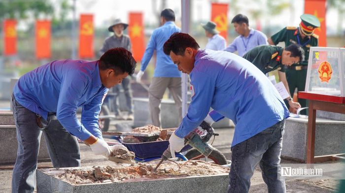 Công tác thực hiện tìm lại danh tính liệt sĩ được triển khai cẩn trọng, kỹ lưỡng, đảm bảo đúng chuyên môn để sớm tìm được danh tính các anh hùng liệt sĩ.
