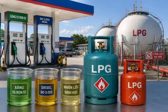 Nhiên liệu sinh học, nhiên liệu diesel, xăng... thuộc nhóm hàng hóa rủi ro cao. Ảnh minh họa.