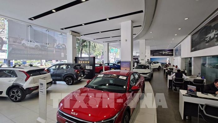 Thị trường ô tô Mexico đạt doanh số cao kỷ lục. Ảnh: Phi Hùng - PV TTXVN tại Mexico