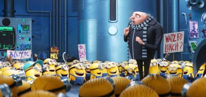 Sự xuất hiện của người anh em song sinh Dru cùng những màn tấu hài vô tri của binh đoàn Minions đã giúp phần 3 của thương hiệu dễ dàng cán mốc doanh thu tỷ đô. Ảnh: NSX