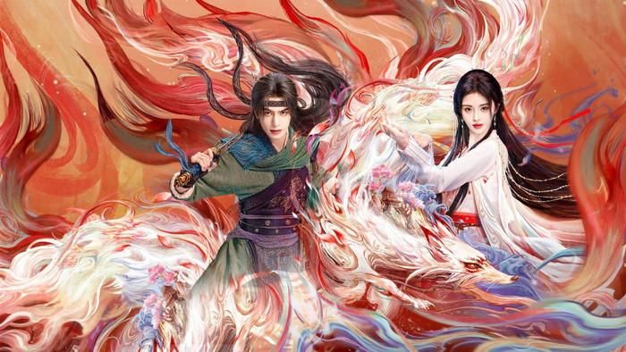 Sau khi lên sóng, Thiên Hương nhanh chóng trở thành tâm điểm của màn ảnh Hoa ngữ khi liên tục dẫn đầu các bảng xếp hạng về độ phổ biến. Ảnh: Weibo