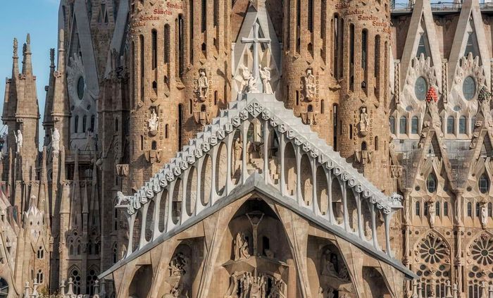 Mặt tiền Khổ nạn. Ảnh: SagradaFamillia.org
