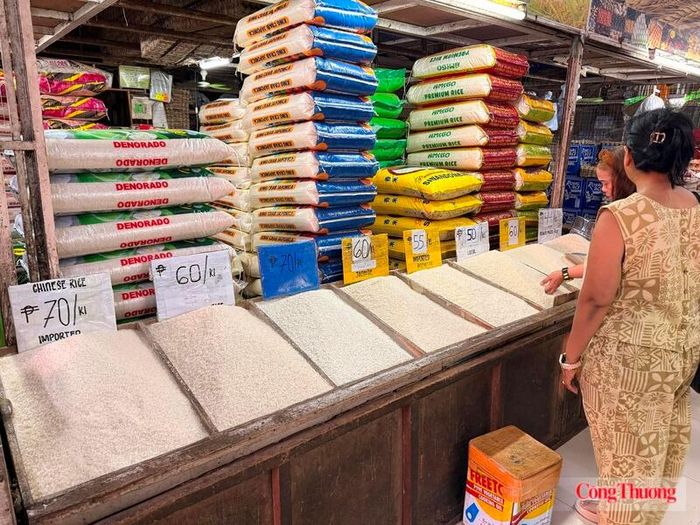 Gạo Việt Nam là mặt hàng xuất khẩu chủ lực sang Philippines. Ảnh: Phú Cường