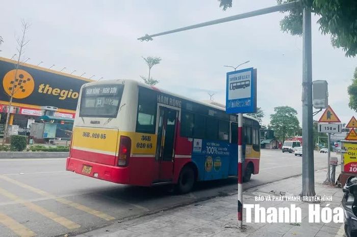 Xe buýt tại Thanh Hóa đã có 20 năm phát triển.