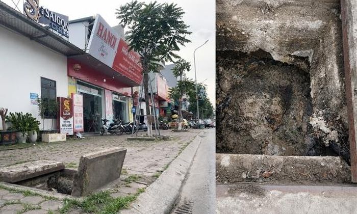 Một nhà hàng kinh doanh ăn uống trên đường Nguyễn Thị Minh Khai bị xử phạt do tự ý xả chất thải trực tiếp vào hố ga gây tắc cống.