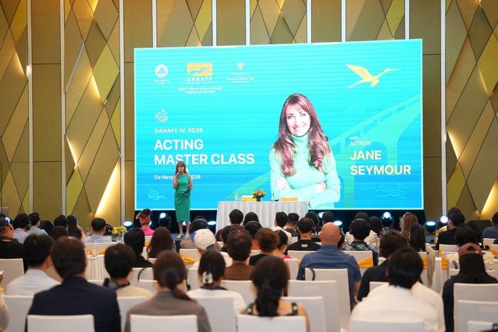 Lớp học chuyên sâu (Masterclass) về sản xuất điện ảnh được tổ chức trong khuôn khổ DANAFF IV. Ảnh: BTC DANAFF IV