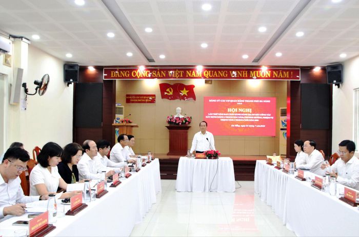 Quang cảnh hội nghị. Ảnh: TRỌNG HUY