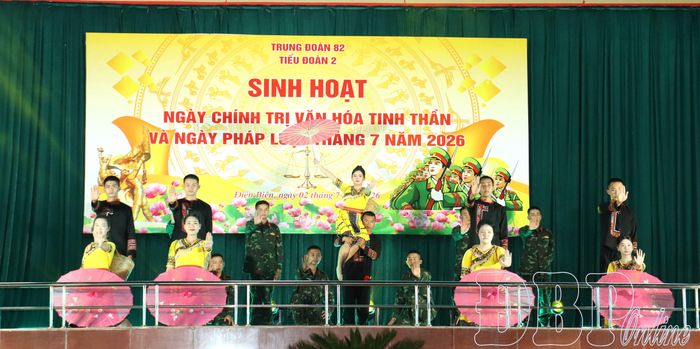 Tiết mục văn nghệ tại chương trình.