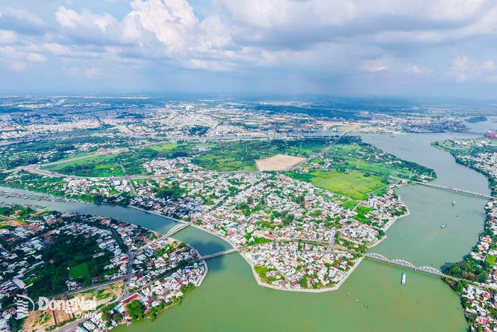 Khu đô thị Hiệp Hòa (phường Trấn Biên) với Dự án Trung tâm thương mại AEON MALL Biên Hòa nằm ở trung tâm đã có mặt bằng sạch và chuẩn bị khởi công. Ảnh: CN