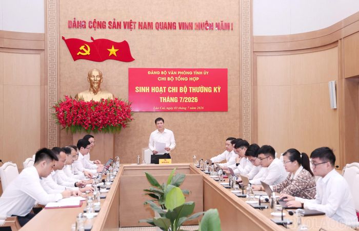 Quang cảnh buổi sinh hoạt.