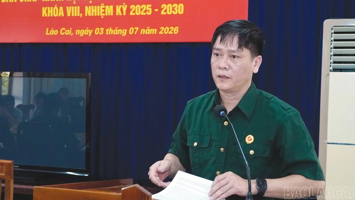 Các đại biểu tham luận tại hội nghị.