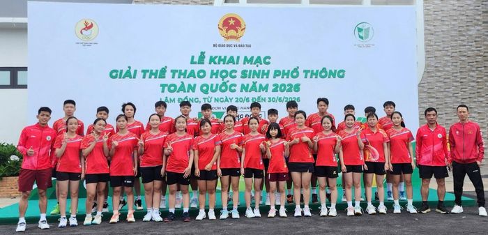 Vận động viên và huấn luyện viên tỉnh Lâm Đồng tham gia giải