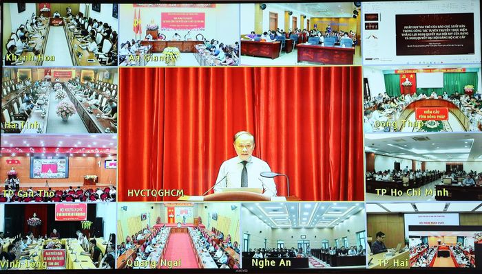 Hội nghị được kết nối đến gần 3.000 điểm cầu trên cả nước