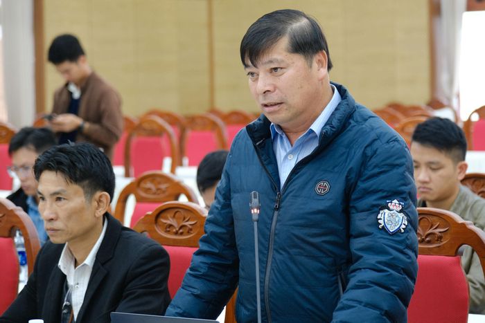 Đại diện các cơ quan báo chí phát biểu các vấn đề, nội dung quan tâm cần thông tin