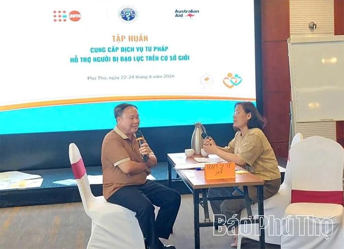 Dự án Ngôi nhà Ánh Dương chú trọng tổ chức các hoạt động tập huấn, tư vấn hỗ trợ người bị bạo lực trên cơ sở giới.