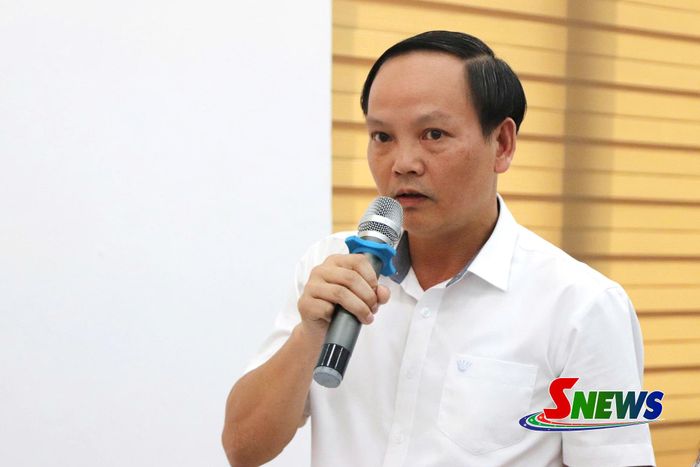 Đại diện Hội Nông dân phường Mộc Sơn phát biểu ý kiến.