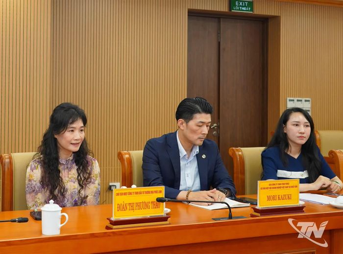 Đoàn doanh nghiệp Nhật Bản làm việc với tỉnh Thái Nguyên, tìm hiểu cơ hội hợp tác phát triển vùng nguyên liệu, chế biến sâu và xuất khẩu chè.