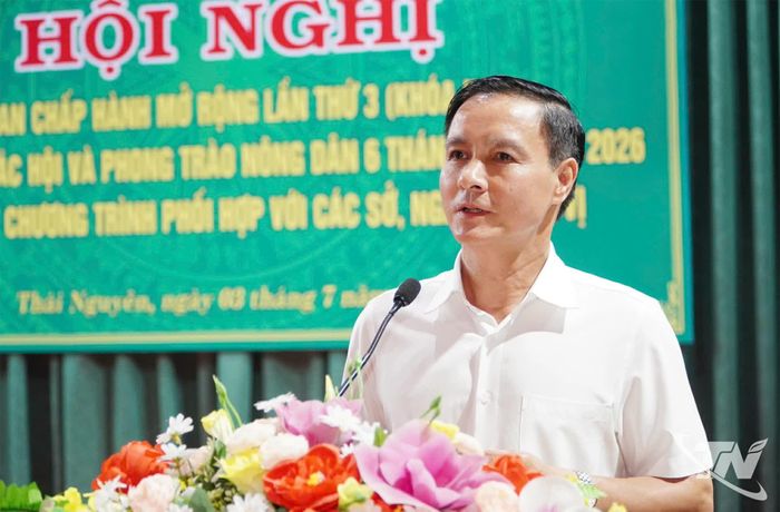 Đồng chí Vũ Duy Hoàng phát biểu chỉ đạo tại Hội nghị.