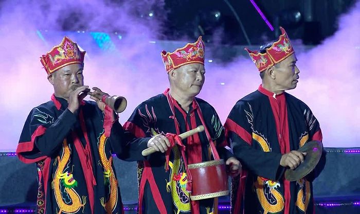 Nhạc cụ của người Cao Lan vẫn được gìn giữ để thực hành các diễn xướng dân gian của dân tộc.
