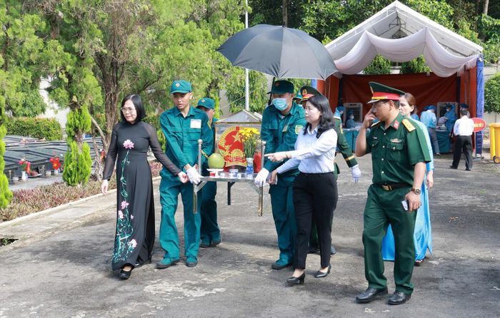 Giai đoạn này Đồng Nai đang lấy mẫu ADN xác định danh tính liệt sĩ.