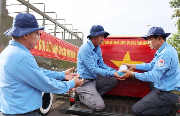 Đồng Nai vừa quy tập 62 hài cốt liệt sĩ.