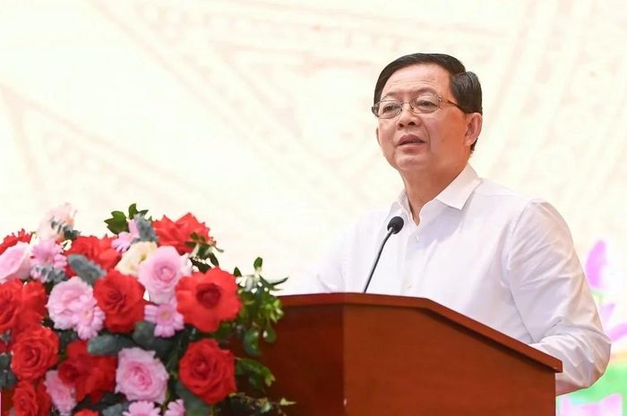 Phó Thủ tướng Hồ Quốc Dũng phát biểu kết luận tại hội nghị. Ảnh: Đinh Tùng
