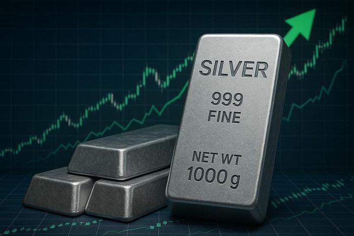 Giá bạc hôm nay tiếp tục duy trì xu hướng tăng mạnh trên cả thị trường trong nước lẫn quốc tế. Ảnh: Kitco