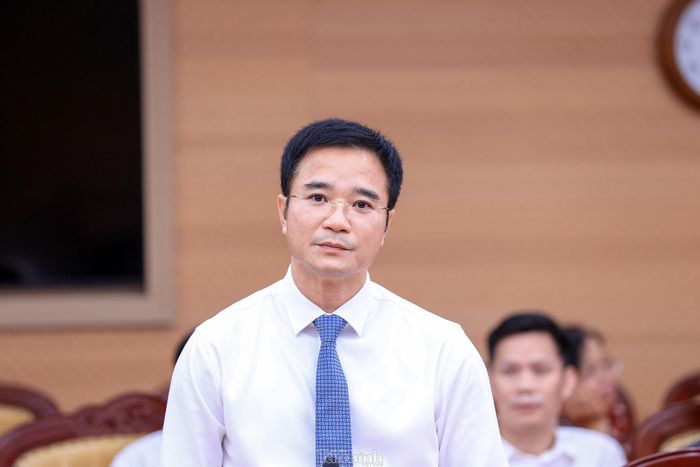 Chánh Văn phòng Bộ Tài chính Vũ Cao Sơn bày tỏ vinh dự khi được lãnh đạo Bộ Tài chính tin tưởng giao trọng trách mới.