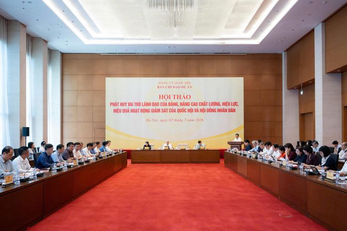Hội thảo Xây dựng Đề án “Tăng cường vai trò lãnh đạo của Đảng đối với hoạt động giám sát của Quốc hội, Hội đồng nhân dân"