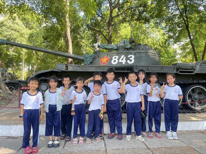 Học sinh trên địa bàn TP. Hồ Chí Minh tham gia chương trình tham quan tại một bảo tàng