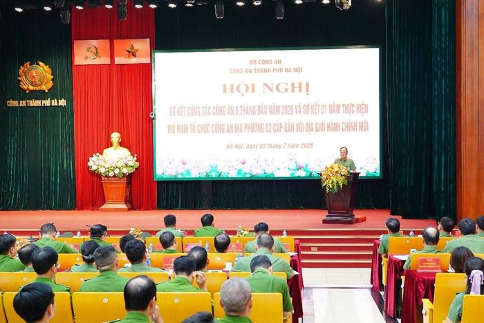 Công an Hà Nội sơ kết công tác công an 6 tháng đầu năm 2026 và 1 năm vận hành mô hình Công an địa phương 2 cấp