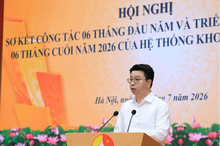 Giám đốc KBNN Trân Quân phát biểu